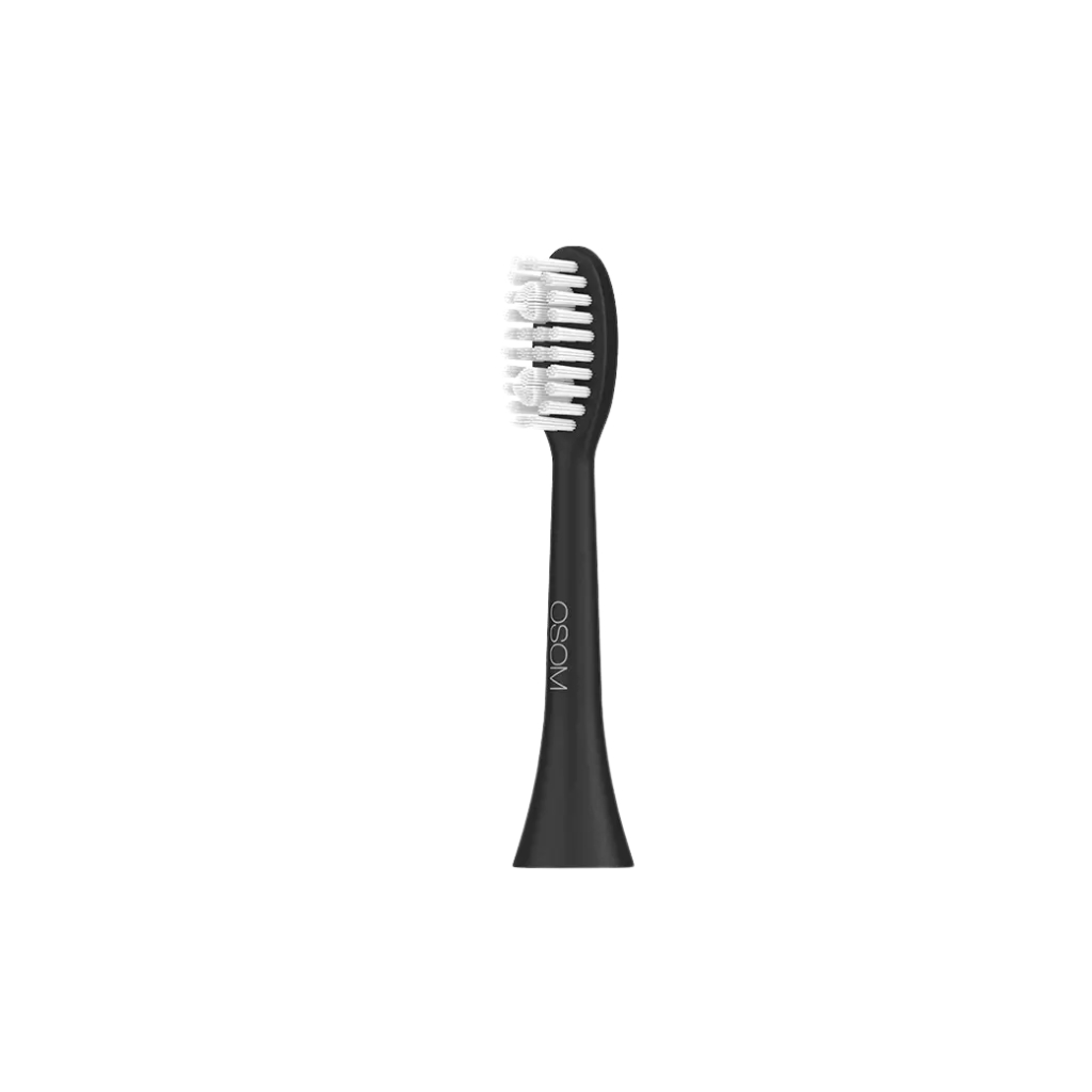 OSOM Oral Care Pakaitinis antgalis dantų šepetėliui OSOM Oral Care OSOMORALSV10BL, juodos spalvos