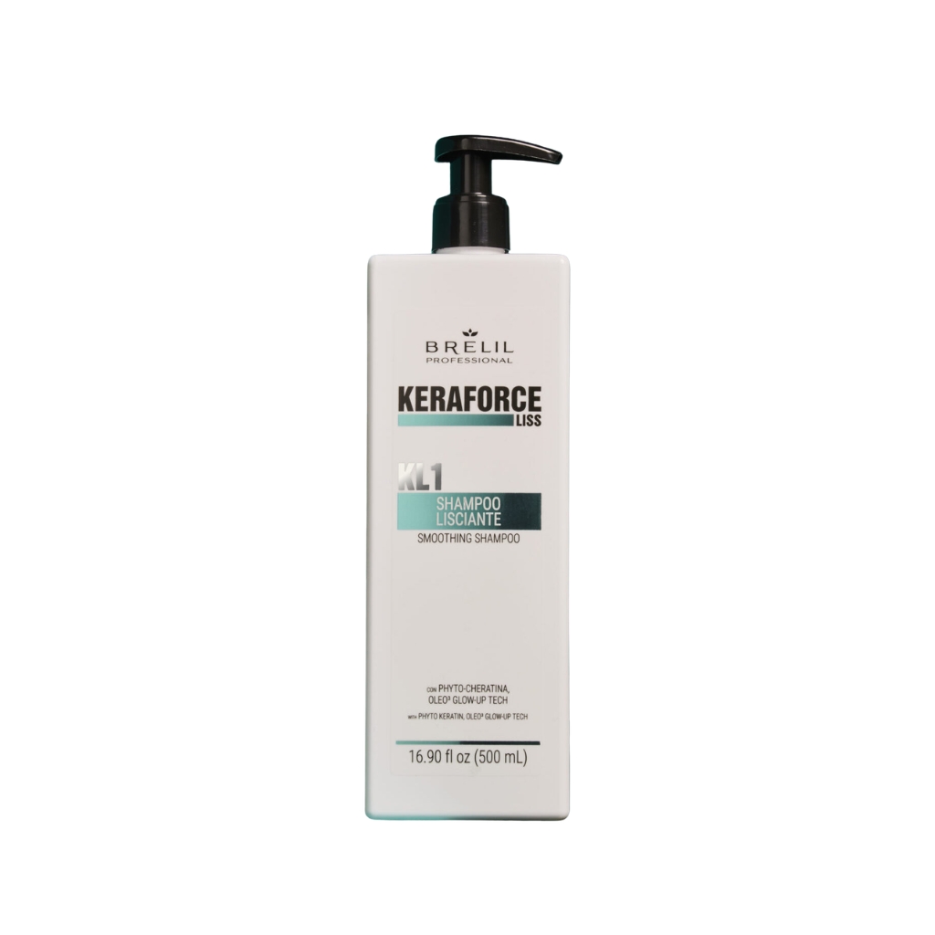 Brelil Keraforce Liss – plaukus glotninantis šampūnas, 500ml