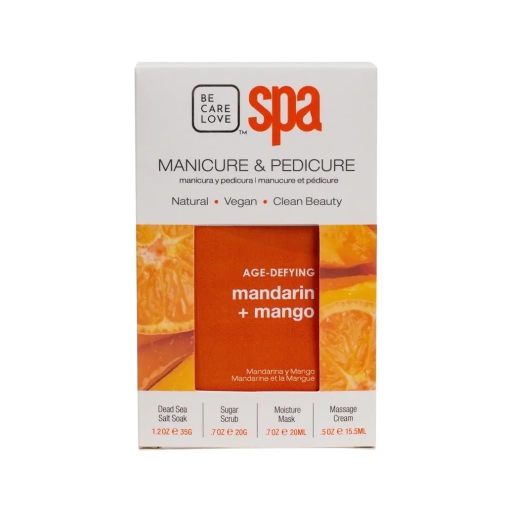 BCL SPA Kūno priežiūros priemonių rinkinys su mandarinais ir mangais 4-Step Packettes Mandarin + Mango BCLSPA52310V2
