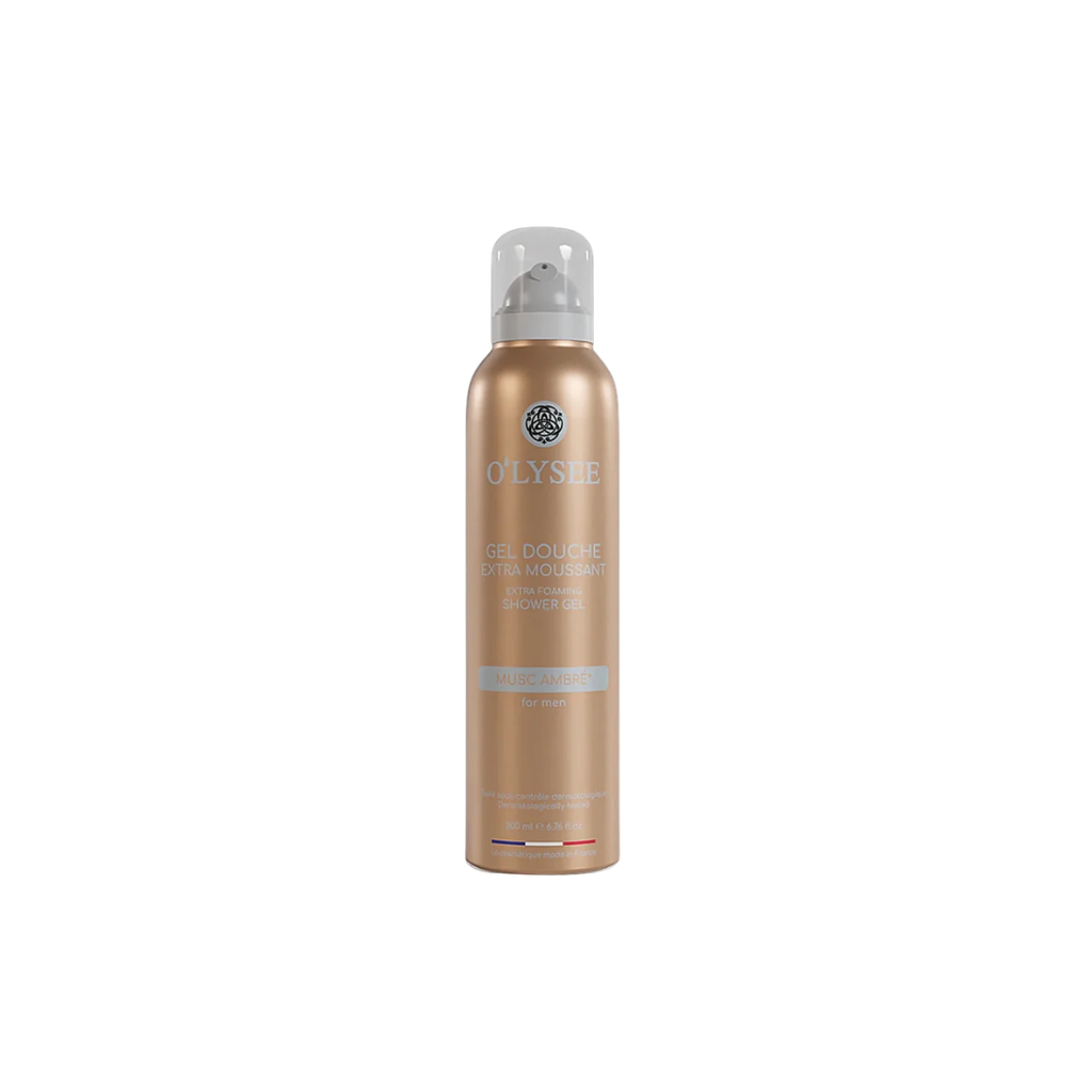 O'LYSEE Musc Ambre - dušo gelis vyrams, 200ml