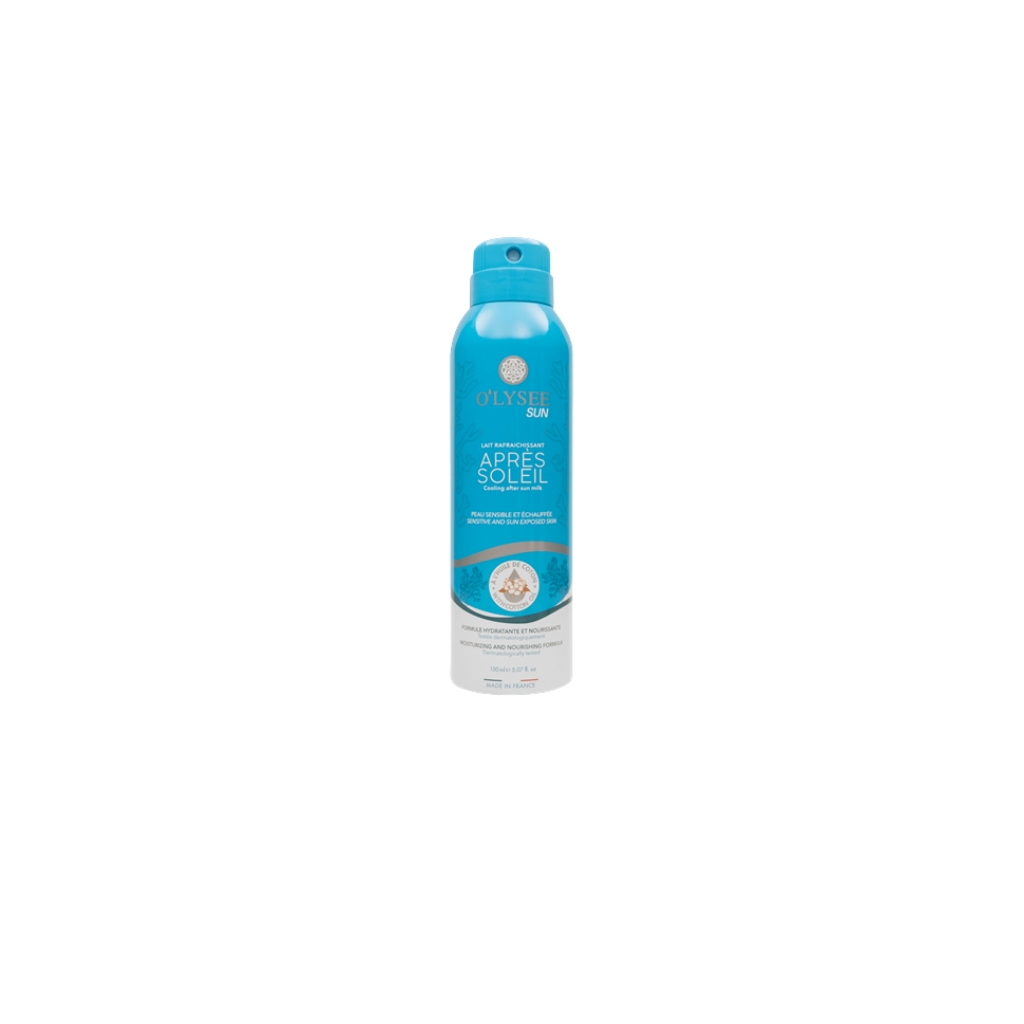 O'LYSEE gaivinantis purškiamas pienelis po saulės AFTER, 150ml