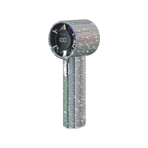 OSOM Mini nešiojamas ventiliatorius įkraunamas, su undinėlės efekto blizgučiais Mini Portable Fan OSOM03196