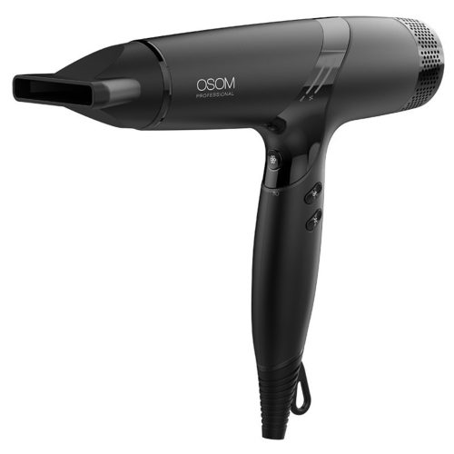 OSOM Professional plaukų džiovintuvas ECHO BLDC Hair Dryer OSOMPECHO, 2000-2400 W, juodos spalvos
