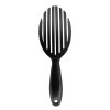 OSOM Professional šepetys plaukams Flexible Hair Brush OSOMP02828, lankstus, juodos spalvos