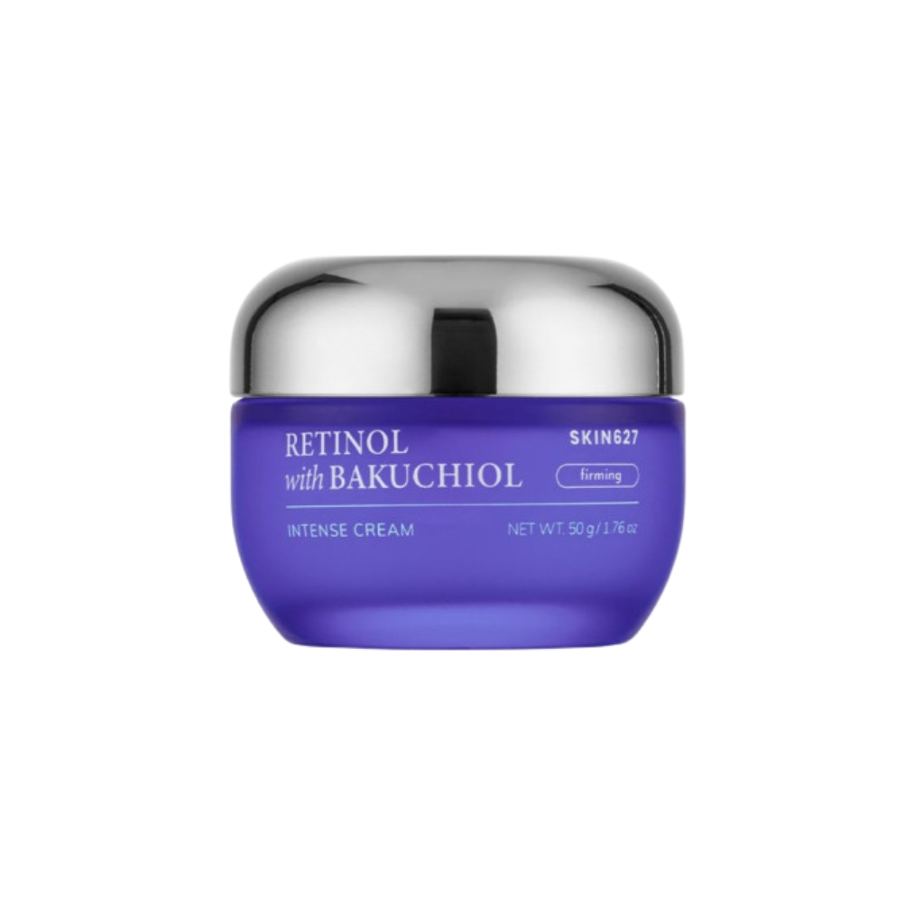 SKIN627 veido kremas stangrinamasis su retinoliu ir bakučioliu, 50g